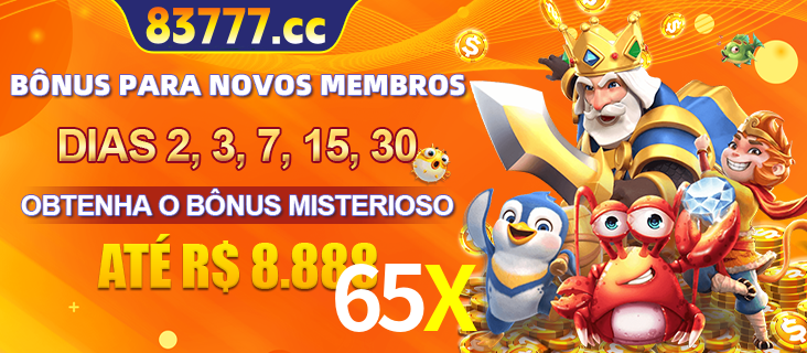 Anúncio dos benefícios para Membro VIP Sênior na plataforma 65X, incluindo bônus promocionais, semanais e mensais, ilustrado com o personagem Fortune Tiger.